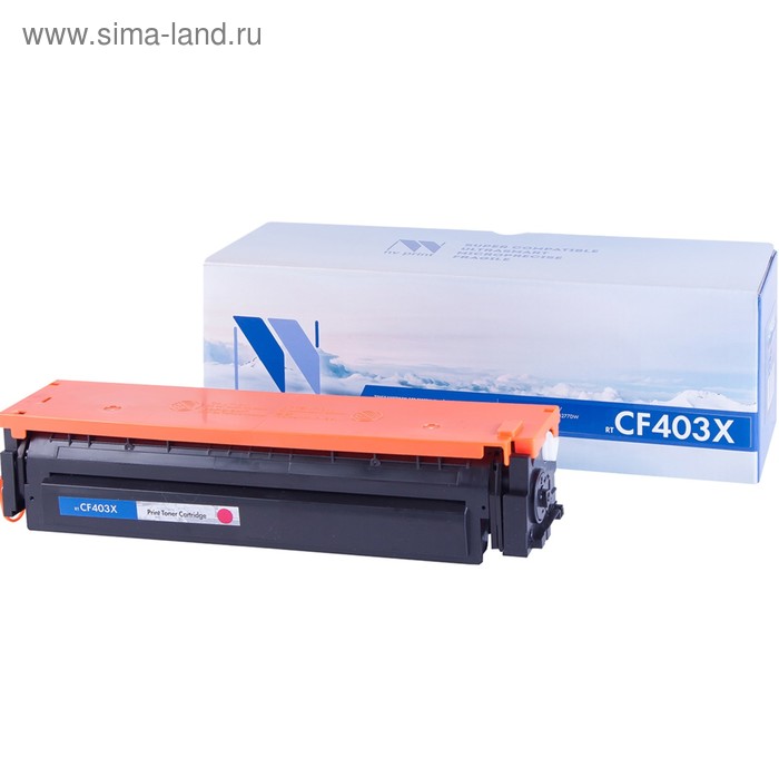 

Картридж NVP NV-CF403X, для HP LaserJet ColorPro, 2300k, совместимый, пурпурный