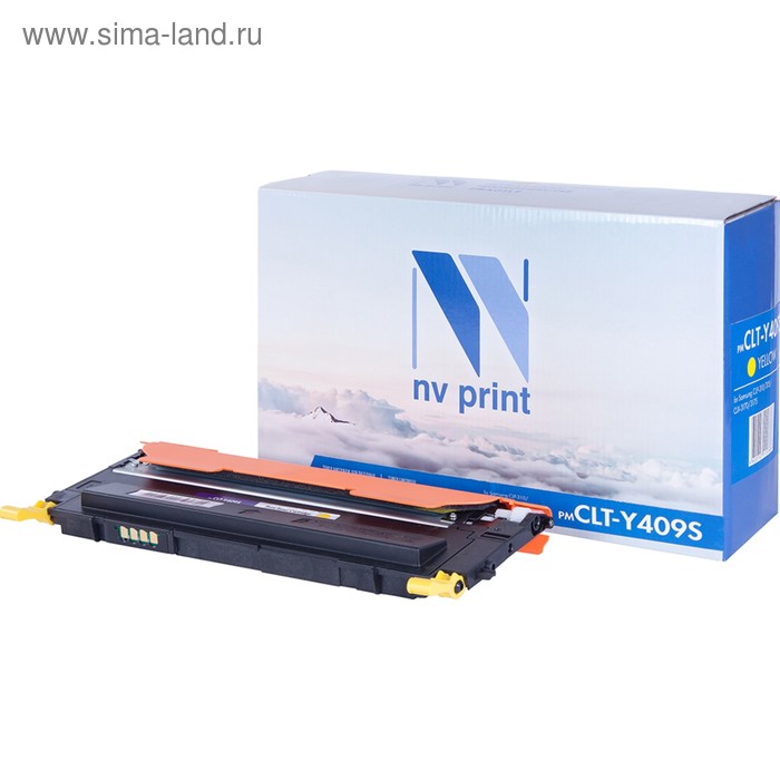 

Картридж NVP NV-CLT-Y409S, для Samsung CLP, 1000k, совместимый, желтый