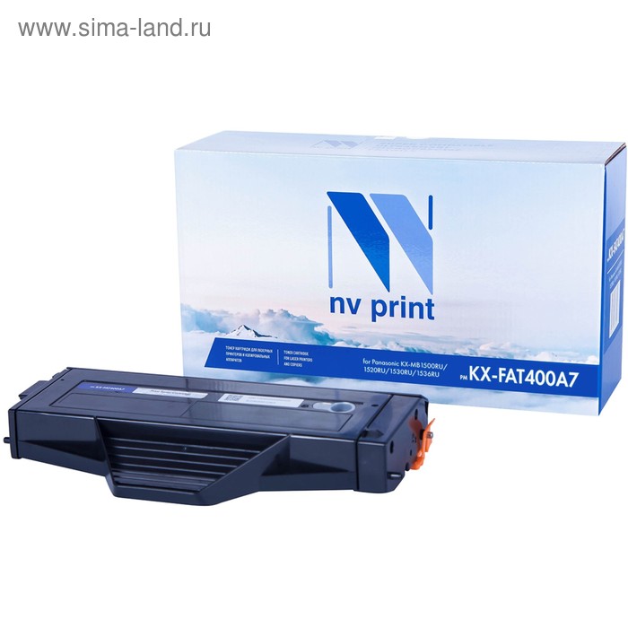 

Картридж NVP NV-KX-FAT400A7, для Panasonic, 1800k, совместимый
