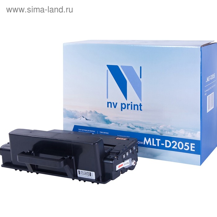 Картридж NVP NV-MLT-D205E, для Samsung, 10000k, совместимый картридж uniton premium mlt d209l черный совместимый с принтером samsung