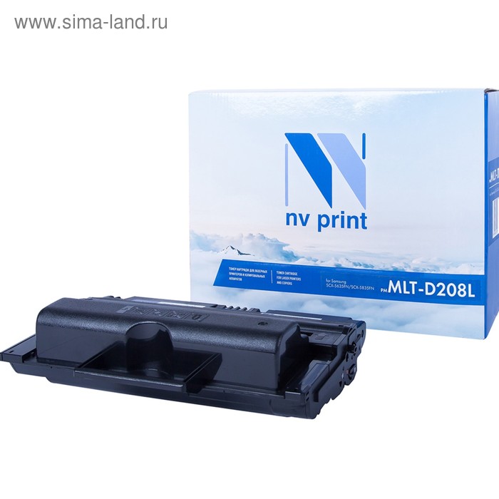

Картридж NVP NV-MLT-D208L, для Samsung, 10000k, совместимый