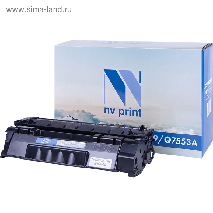 цена Картридж NVP NV-Q5949A, для HP LaserJet, 2500k, совместимый