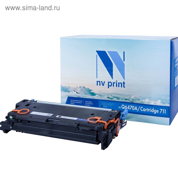 

Картридж NV PRINT NV-Q6470A/NV- 711 для HP LaserJet Color и Canon LBP (6000k), черный