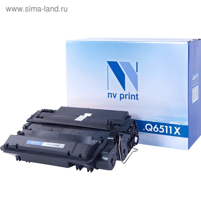 Картридж NVP NV-Q6511X, для HP LaserJet, 12000k, совместимый картридж nv print q6511x q6511x q6511x q6511x 12000стр черный