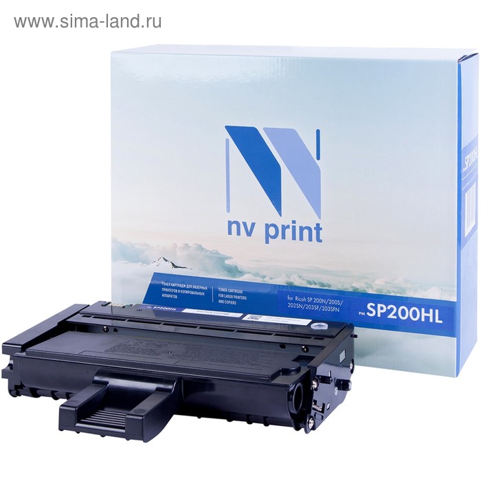 

Картридж NVP NV-SP200HL, для Ricoh, 1500k, совместимый