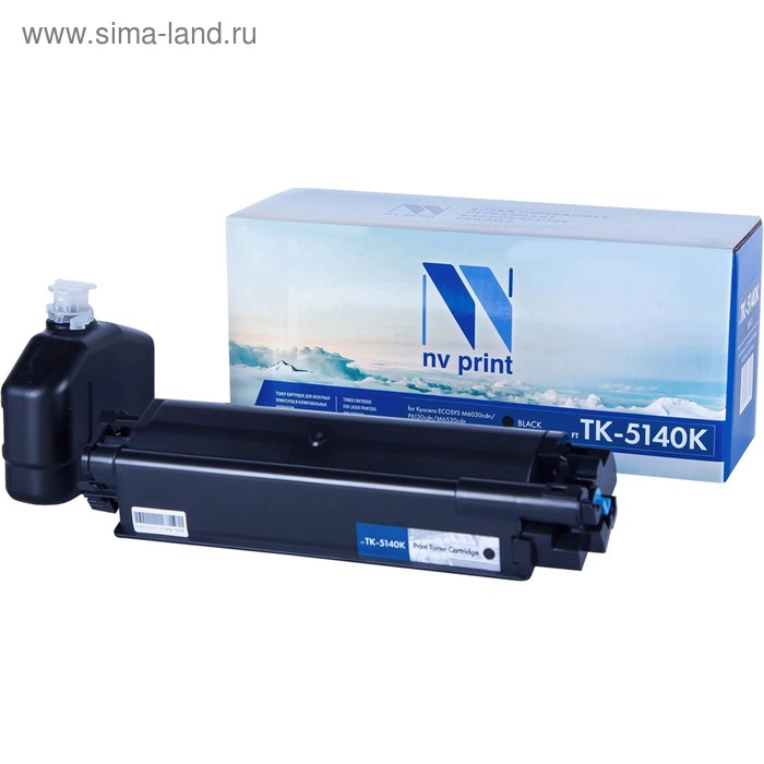 

Картридж NVP NV-TK-5140, для Kyocera ECOSYS, 7000k, совместимый, черный