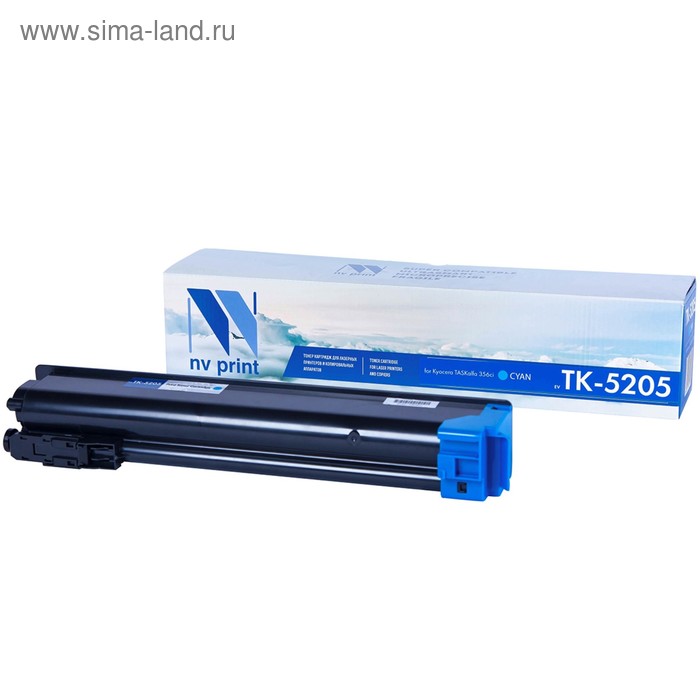 

Картридж NVP NV-TK-5205, для Kyocera TASKalfa, 12000k, совместимый, голубой