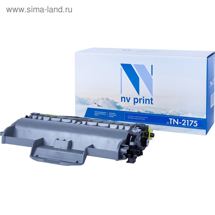 

Картридж NV PRINT TN-2175T для Brother HL-2140/2142/2150/2170/DCP-7030/7040/MFC-7320 (2600k)