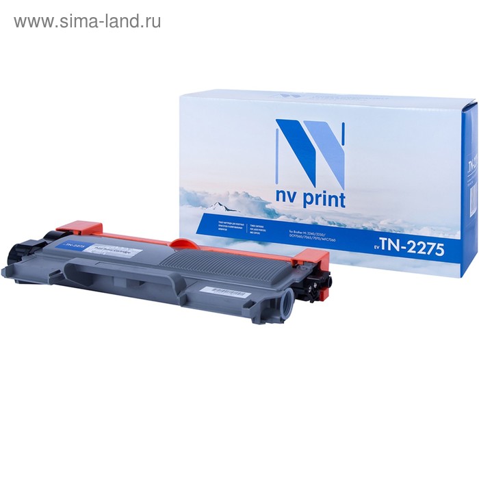 Картридж NV PRINT TN-2275T для Brother HL-2240/2240/2250/DCP-7060/7070/MFC-7360/7860 (2600k) картридж nv print tn 2275 для hl 2240 2250 dcp7060 7065 mfc7360