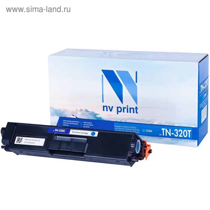 

Картридж NV PRINT TN-320T для Brother HL-4140/4150/DPC-9055/MFC-9460/9465 (1500k), голубой