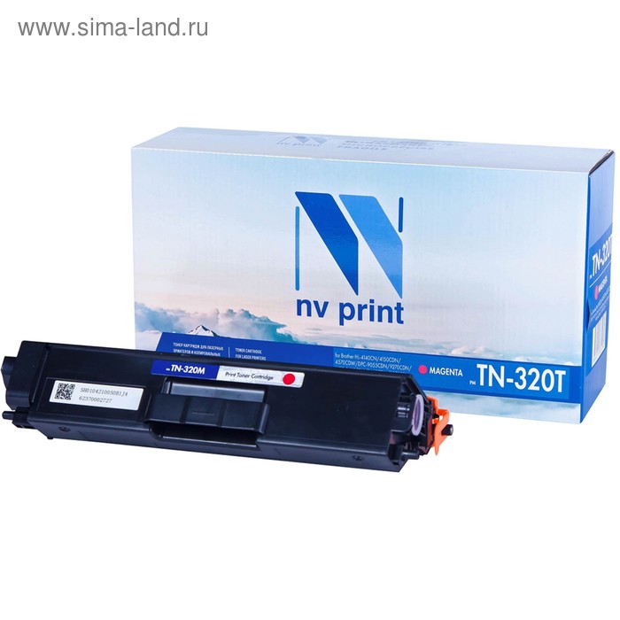 

Картридж NV PRINT TN-320T для Brother HL-4140/4150/DPC-9055/MFC-9460/9465 (1500k), пурпурный