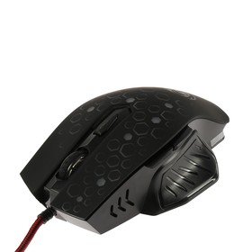 

Мышь Dialog MGK-11U Gan-Kata, игровая, проводная, подсветка, 2400 dpi, USB, чёрная