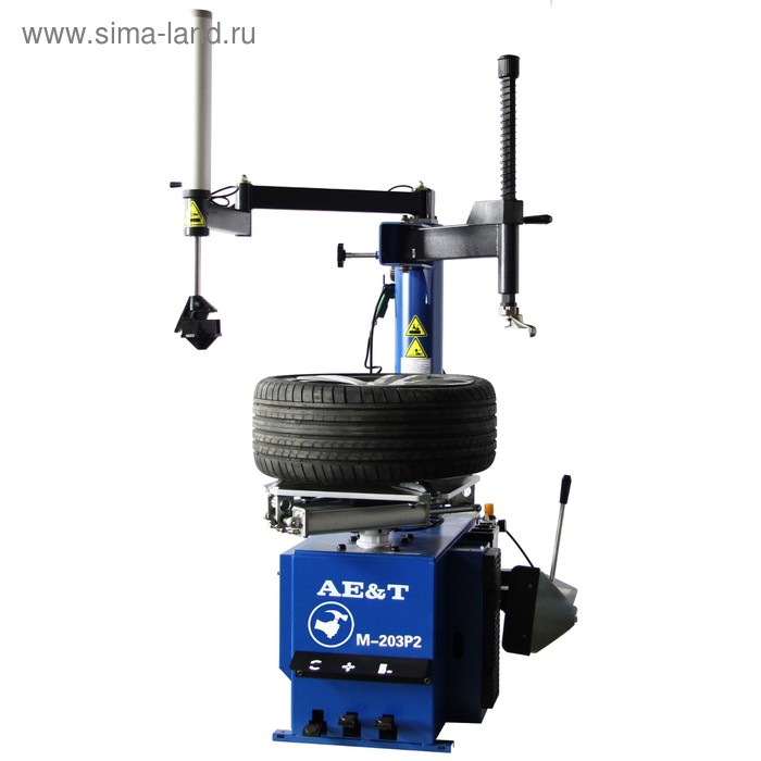 Стенд шиномонтажный AE&T M-203P2, полуавтомат, c 3-й рукой, диск 12-26