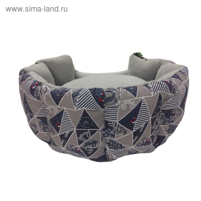 

Лежанка "Пухлик-Корзинка" Морская, 46 х 40 х 22 см