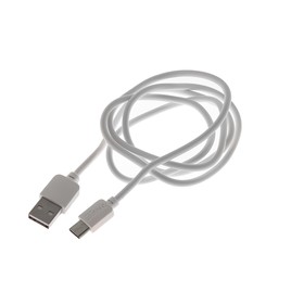 

Кабель Krutoff, Type-C - USB, 2 А, 1 м, белый