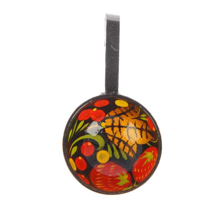 Ковш «Лебедь», 6 черпаков, хохлома