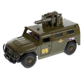 

Машина металлическая «ГАЗ Тигр» со световыми и звуковыми эффектами