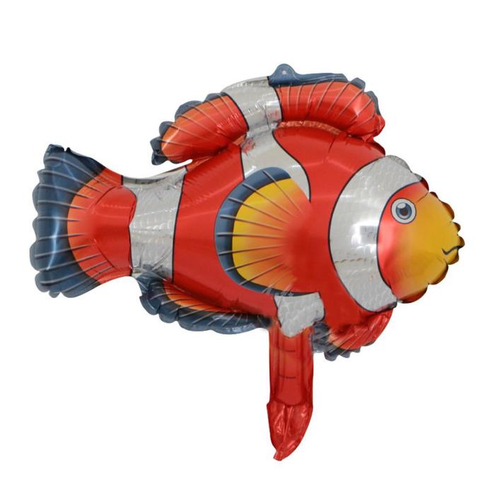 Шар фольгированный 14 «Рыбка», цвет красный шар фольгированный 38 внедорожник цвет красный