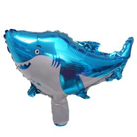 Шар фольгированный 14" «Акула» с клапаном
