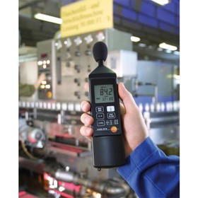 

Измеритель уровня шума Testo 815, шумомер, от +32 до +130 дБ, 31.5-8 кГц, ±1 дБ, ABS корпус 408676