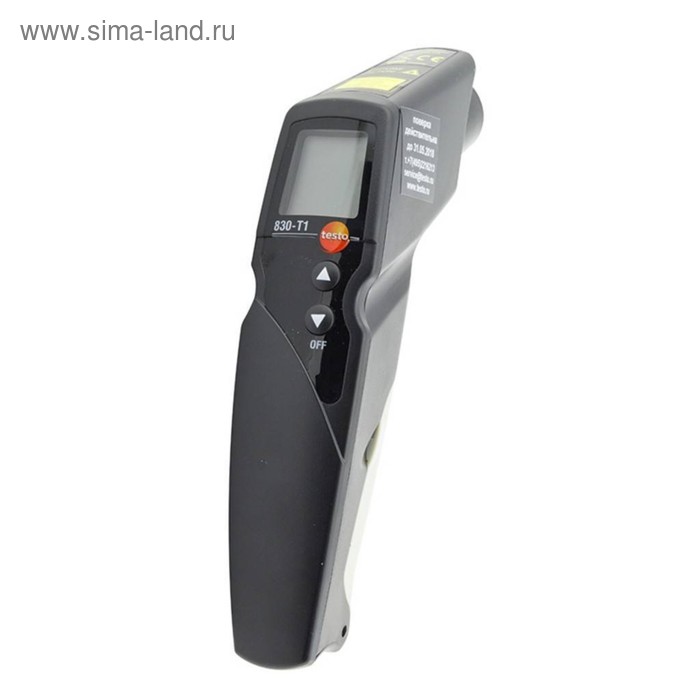 Термометр инфракрасный Testo 830-T1, оптика 10:1, от -30 до +400 °С, ±1.5 °C, ABS корпус, 9В   40867