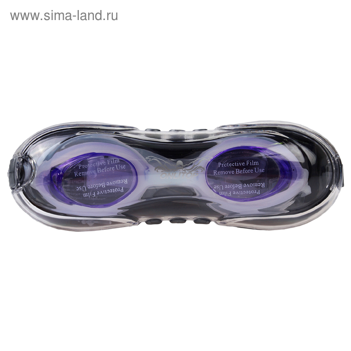 

Очки для плавания ONLITOP, беруши, цвета МИКС