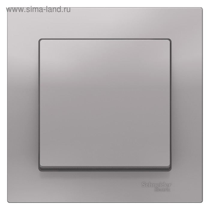 

Выключатель SE ATLASDESIGN, 10 А, 1 клавиша, в сборе, сх.1, цвет алюминий