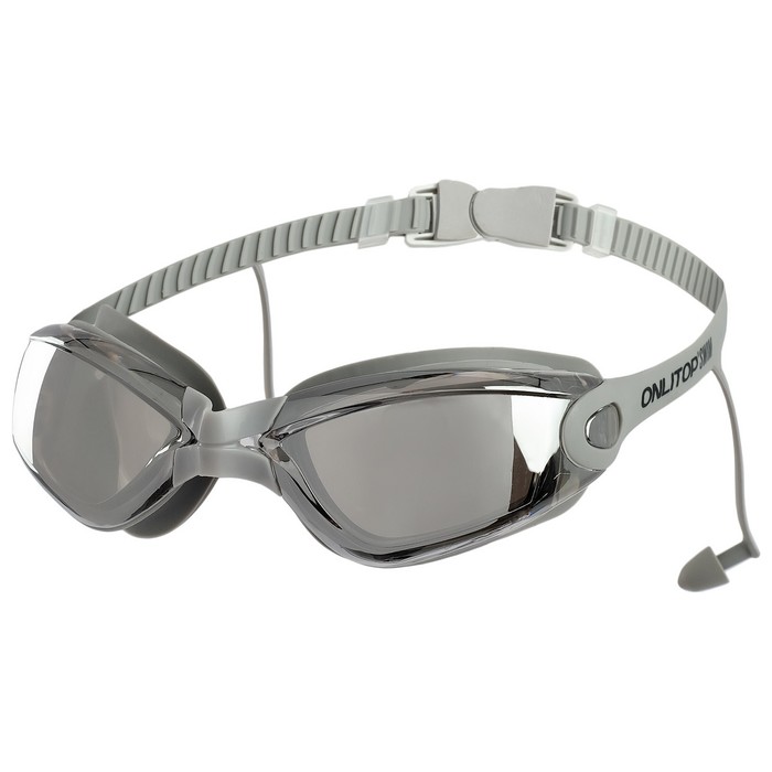 Очки для плавания ONLYTOP, беруши, цвета МИКС очки для плавания onlitop беруши цвета микс