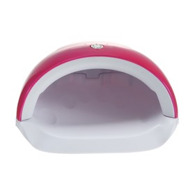 

Лампа для гель-лака TNL Quick, UV/LED, 24 Вт, 5 диодов, таймер 30/60/90 сек, цвет фуксия