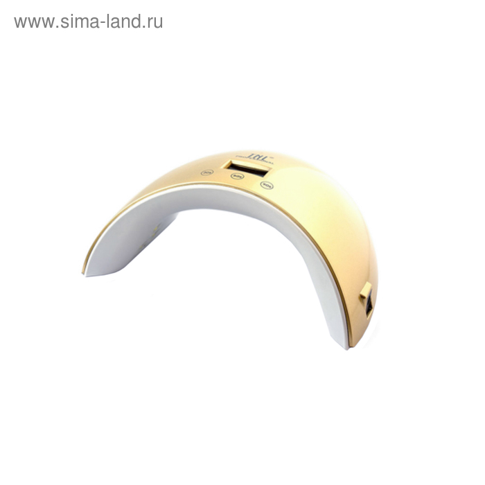 Лампа для гель-лака TNL Sense, UV/LED, 36 Вт, таймер 30/60/90 сек, цвет золото