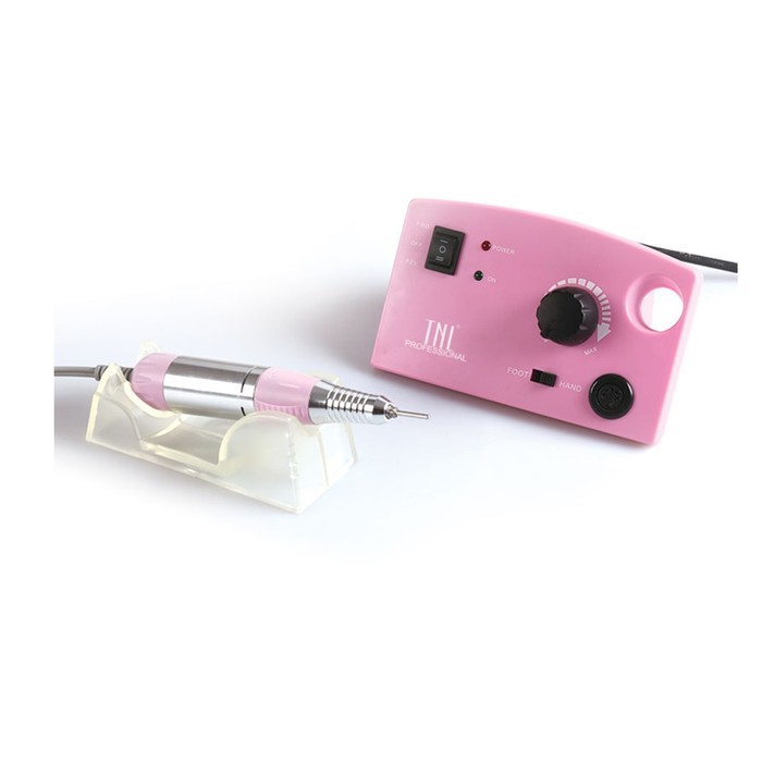 Аппарат для маникюра и педикюра TNL MP-68, 4 фрезы, 25 000 об/мин, 12 Вт, розовый
