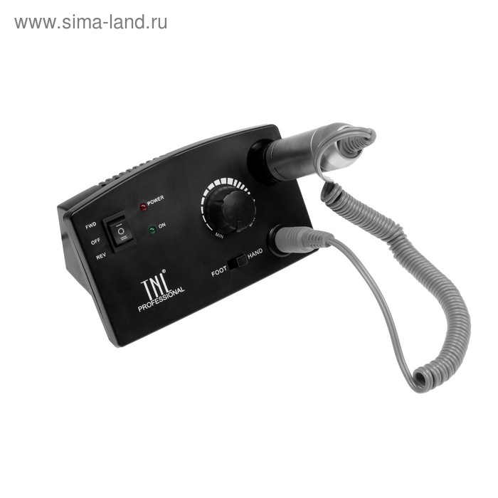 Аппарат для маникюра и педикюра TNL MP-68-2, 4 фрезы, 35 000 об/мин, 25 Вт, чёрный
