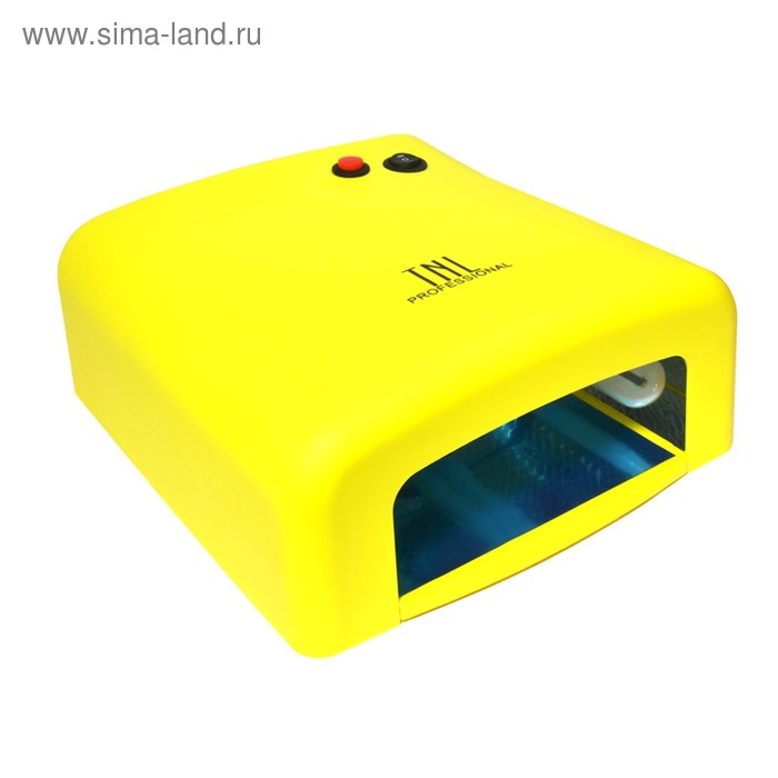 Лампа для гель-лака TNL 818, UV, 36 Вт, таймер 120 сек., жёлтая