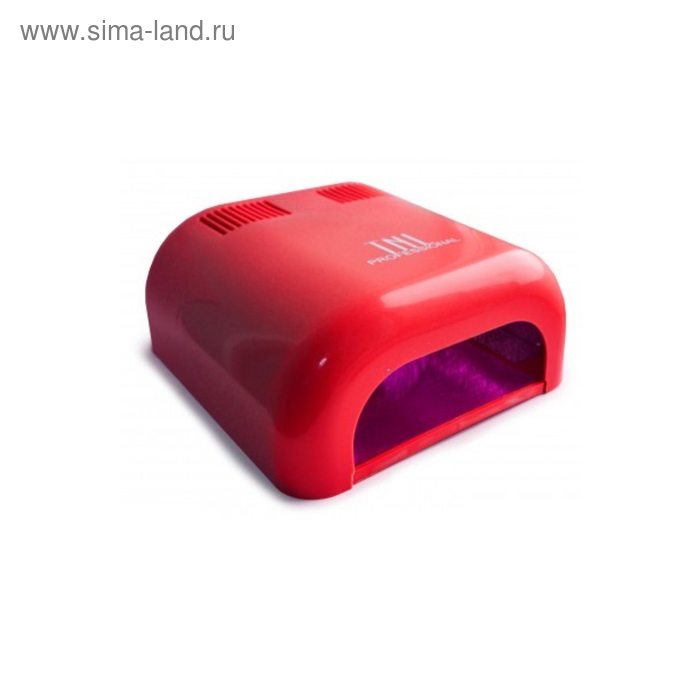 Лампа для гель-лака TNL 3-002-2, UV, 36 Вт, таймер 120 сек., красная