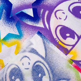 

Постельное бельё 1,5 сп My little Pony Neon «Граффити»