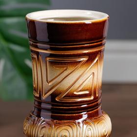 

Ваза настольная "Илона Олимп", Греция, декор, зелёная, керамика, 40 см