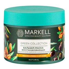 

Бальзам-маска Markell Green Сollection «Восстановление», с маслом оливы и аргании, 300 мл