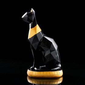 

Статуэтка "Кошка", оригами, чёрная, 15*37 см