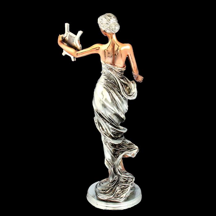 Сувенир "Муза" под бронзу- серебро