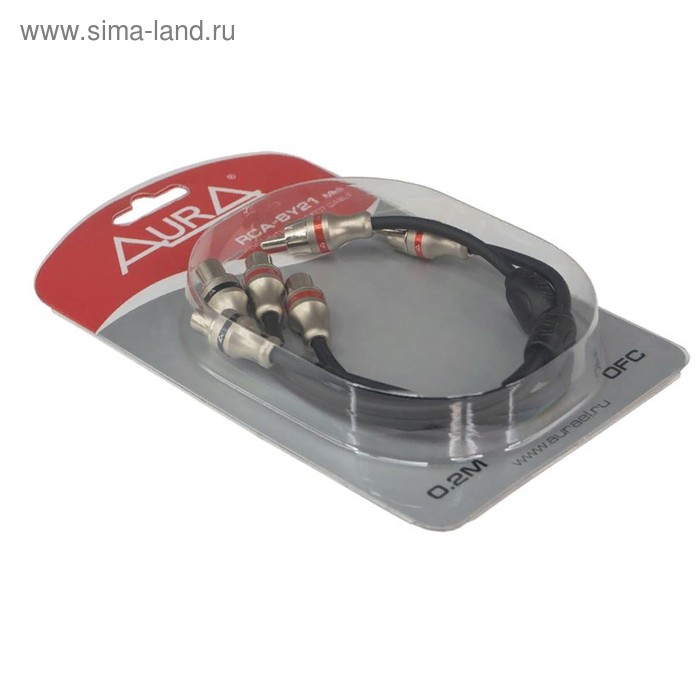 

Разветвитель-Y AURA RCA-BY21MKII, набор 2 шт
