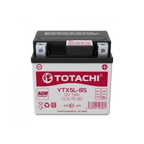 Аккумуляторная батарея TOTACHI MOTO YTX5L-BS 5 а/ч Ош