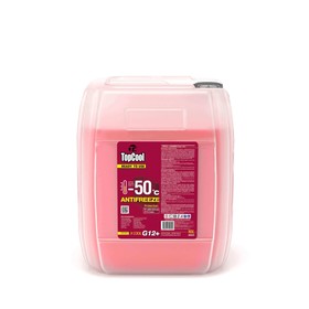 

Антифриз TopCool X -40 C красный G12+, 10 л