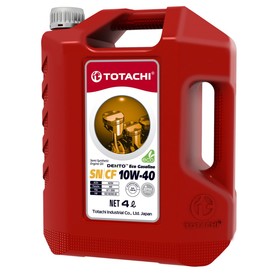 

Масло моторное TOTACHI Eco Gasoline Semi-Synthetic SN/CF 10W-40, 4 л