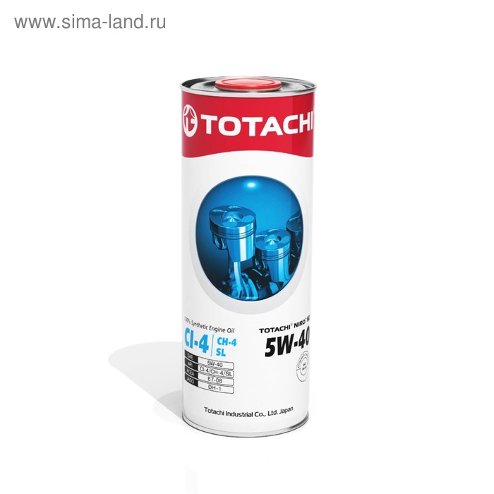 фото Масло моторное totachi niro hd synthetic api ci-4/sl 5w-40, 1 л