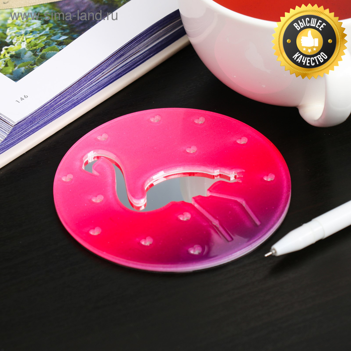 фото Подставка для стакана «фламинго», ø 9 см дорого внимание