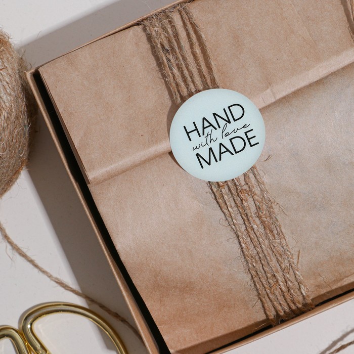 

Наклейки на подарки Hand Made, 9 × 16 см