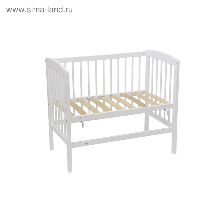 

Кроватка приставная Polini kids Simple 100, 50 х 90 см, цвет белый