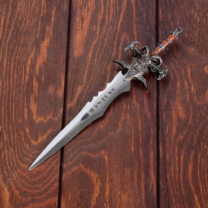 Сувенирный меч на подставке, 8,5х3,5х27 см