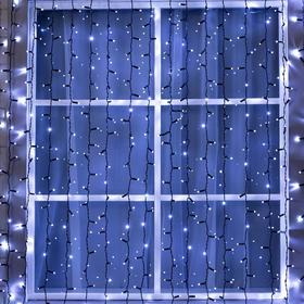 Гирлянда "Занавес" уличная, УМС, 2 х 3 м, 3W LED(IP65)-760-220V, свечение белое