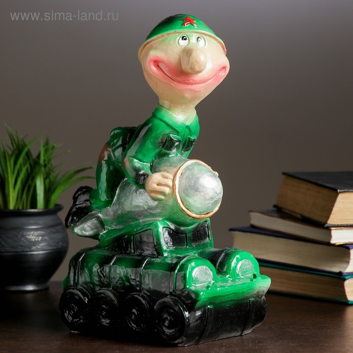 

Копилка "Ракетчик" 31х19см